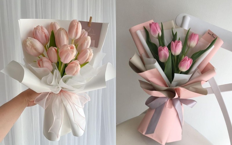 2 mẫu hoa tặng sinh nhật cho bạn thân nam hoặc nữ