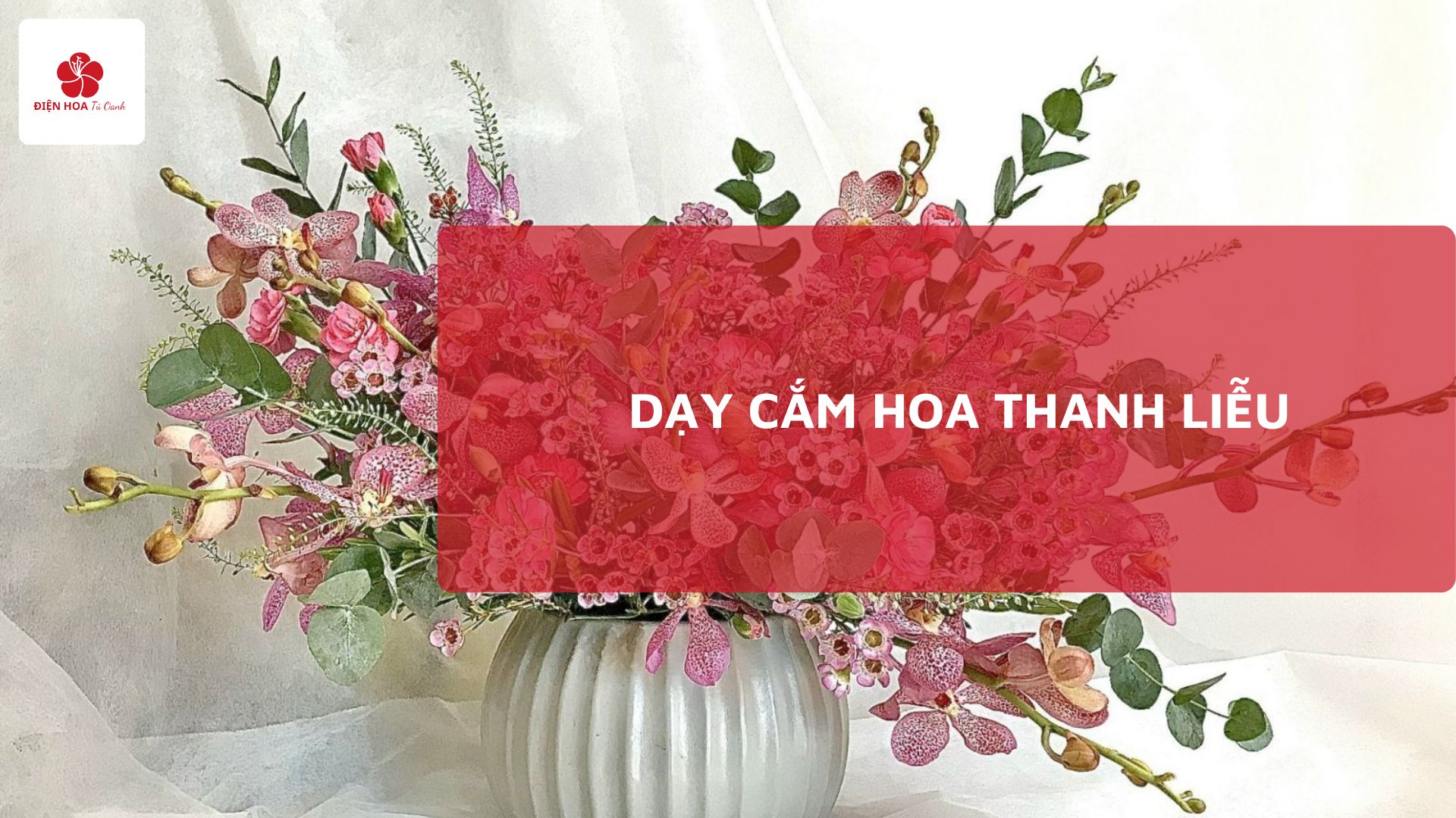 Dạy Cắm Hoa Thanh Liễu: Kỹ thuật cắm, Chăm sóc hoa tươi lâu