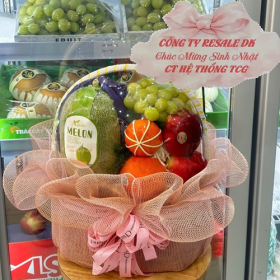 GIỎ HOA QUẢ – GHQ017