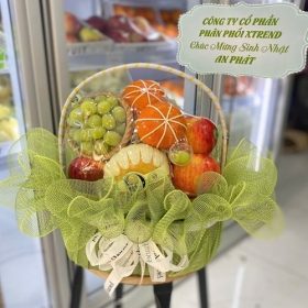GIỎ HOA QUẢ – GHQ009