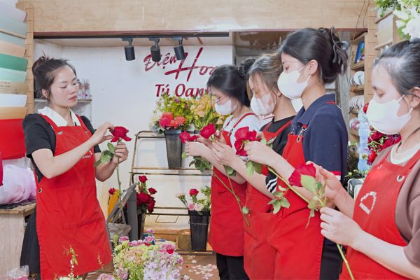 Shop hoa tươi tại Hà Nội, kinh doanh đa dạng các loại hoa