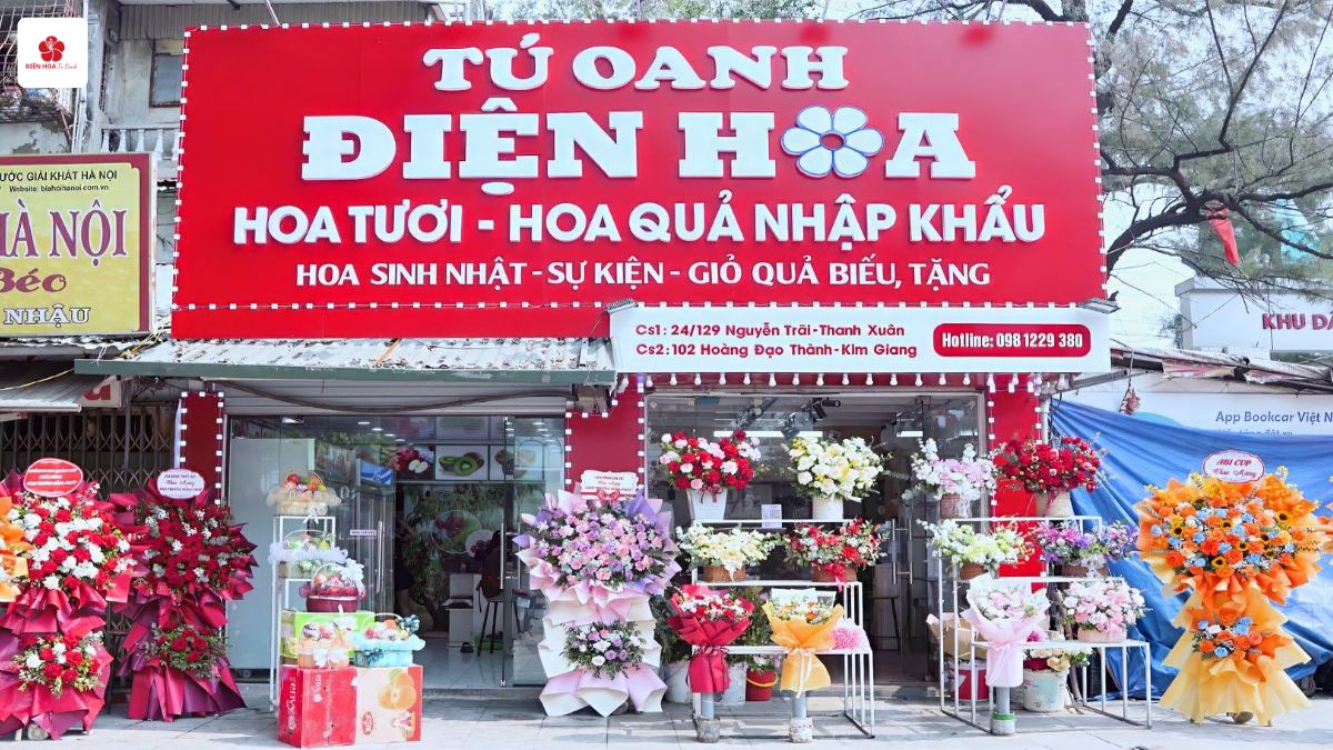 Điện Hoa Hà Nội, Dịch Vụ Giao Hoa Nhanh 2h