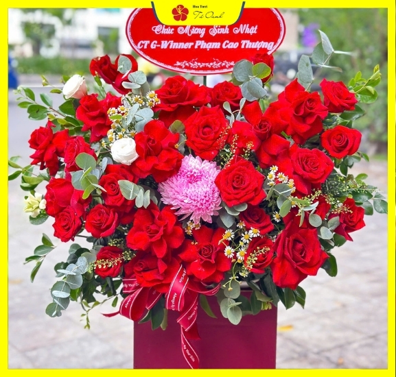 Lẵng hoa – HL094