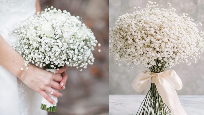 Hoa cưới – Hoa baby trắng