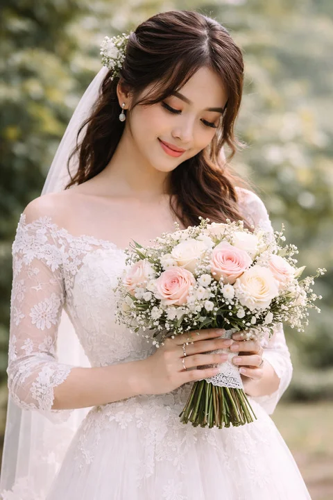 Các loại hoa cưới yêu thích