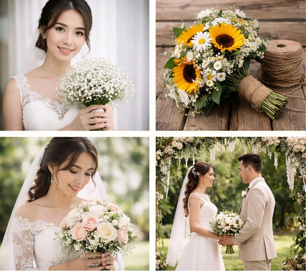 Xu hướng hoa cưới tại Hà Nội