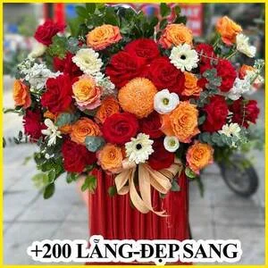 200 mẫu giỏ hoa đẹp sang