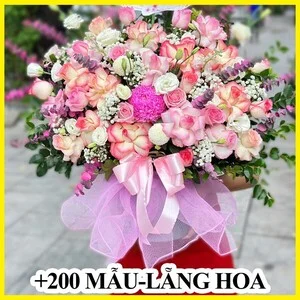 200 mẫu lẵng hoa đẹp