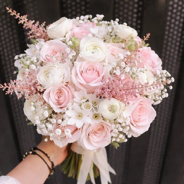 Chọn hoa cưới theo mùa – Bí quyết để bó hoa luôn tươi đẹp và tiết kiệm chi phí 4 bó hoa cưới vintage pastel